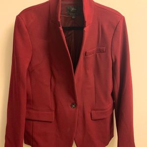 Stylish J Crew maroon blazer! Size 14